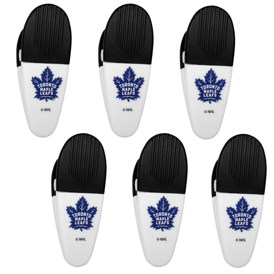 Toronto Maple Leafs Chip Clip Magnets, 6pk