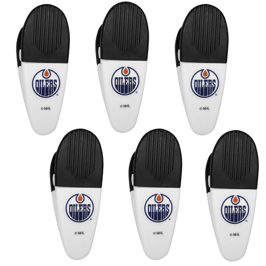Edmonton Oilers Chip Clip Magnets, 6pk
