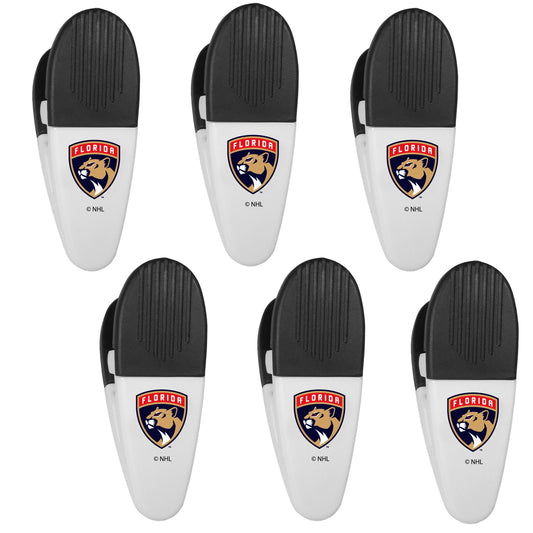 Florida Panthers Chip Clip Magnets, 6pk