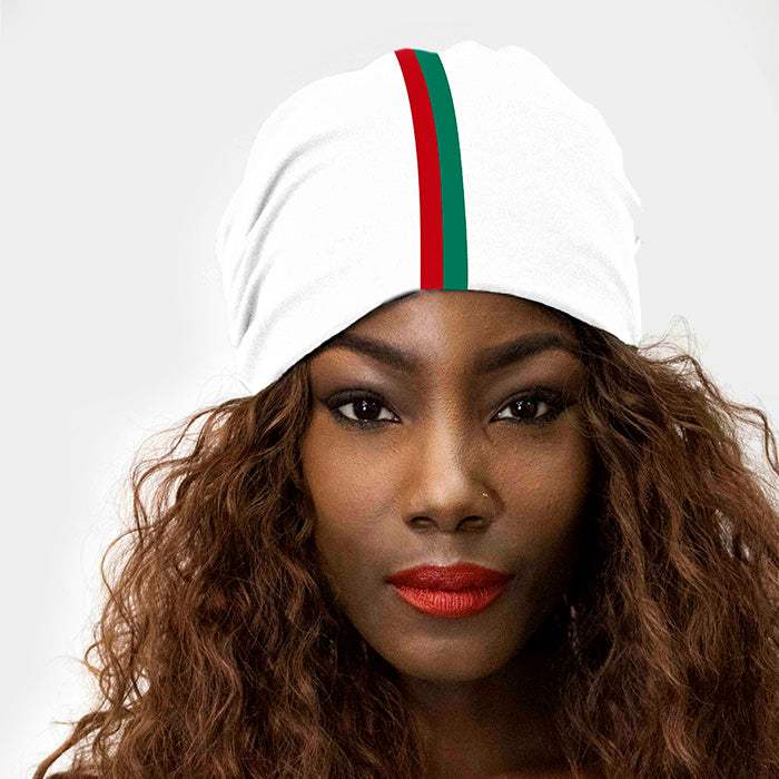 Solid Satin Lined Beanie Hat - Madeline Love - Flyclothing LLC