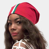 Solid Satin Lined Beanie Hat - Madeline Love - Flyclothing LLC
