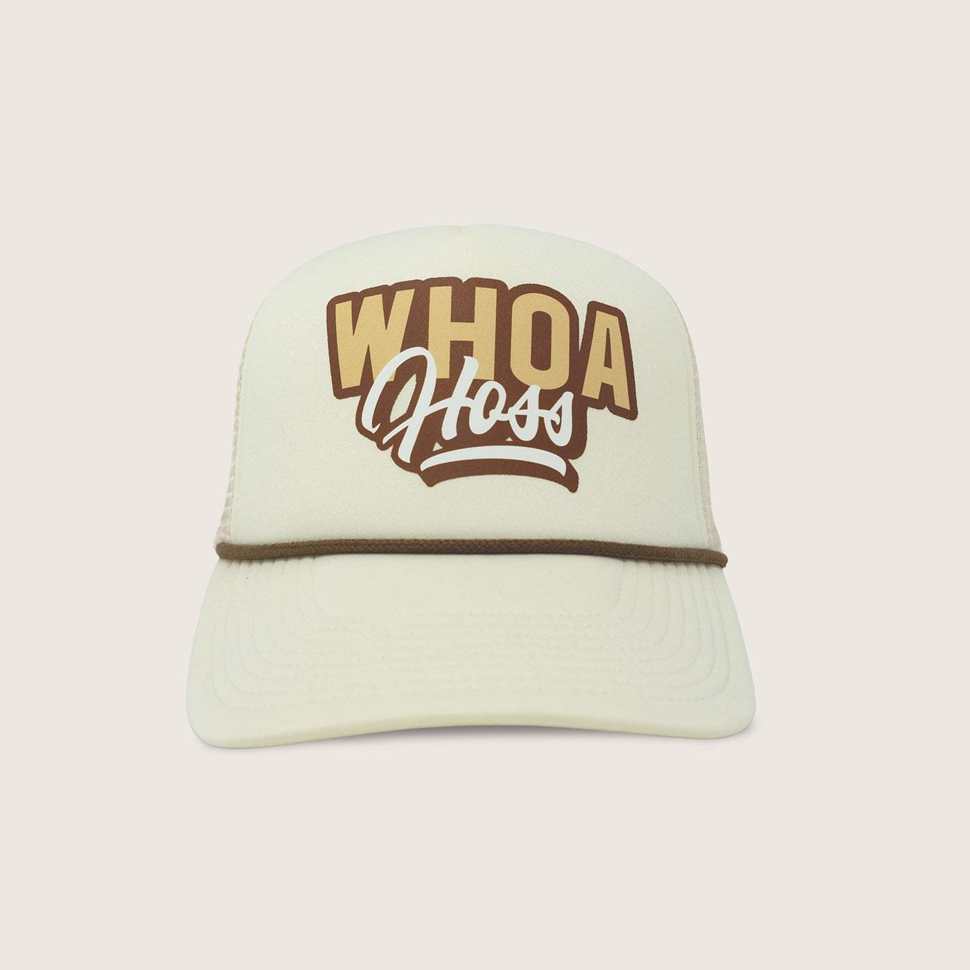 Whoa Hoss Foam Trucker Hat - Cowboy Cool - Flyclothing LLC