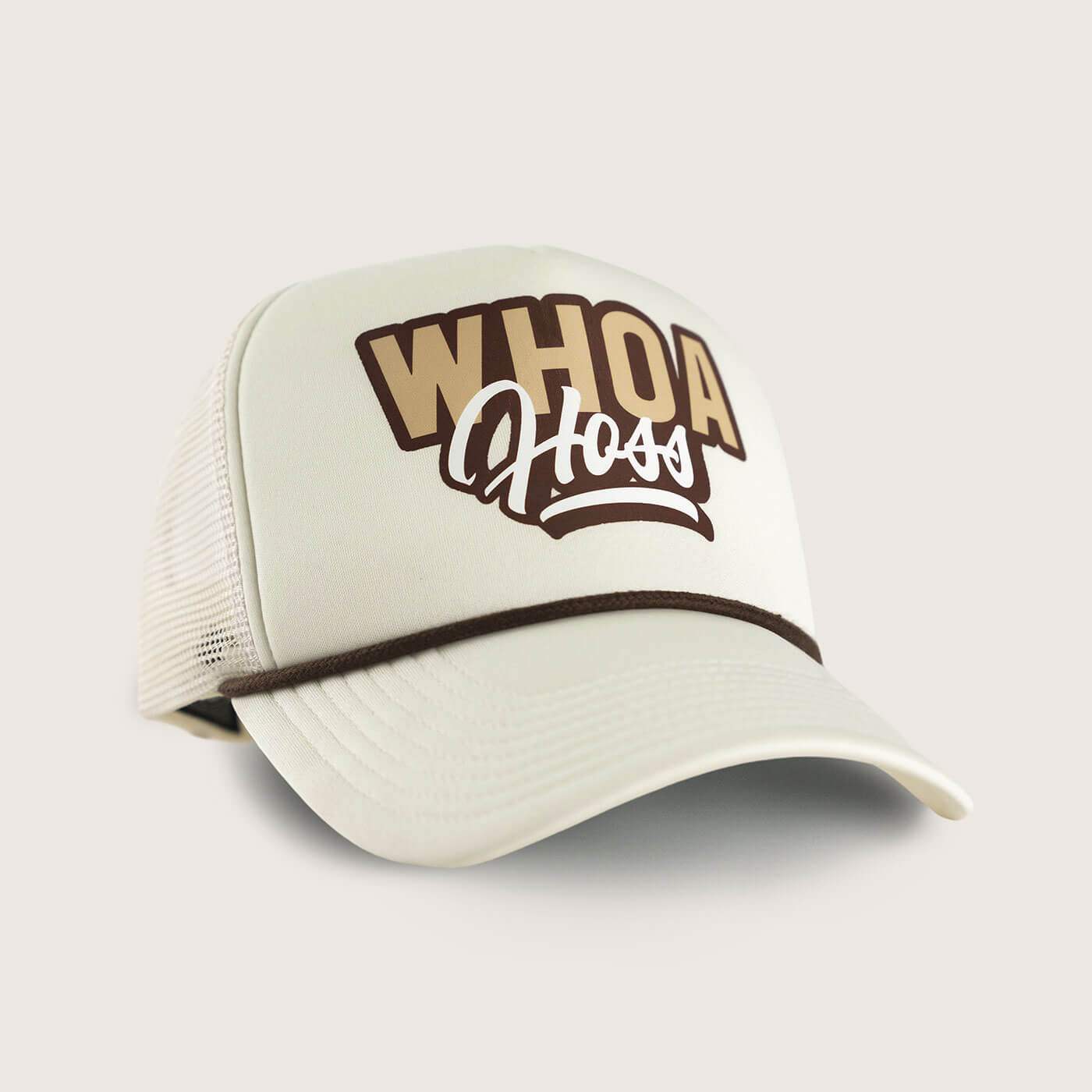 Whoa Hoss Foam Trucker Hat - Cowboy Cool - Flyclothing LLC