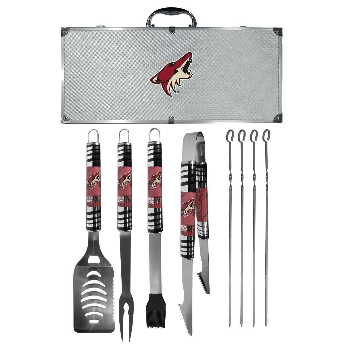 Arizona Coyotes 8 pc Tailgater BBQ Set - Arizona Coyotes - Flyclothing LLC