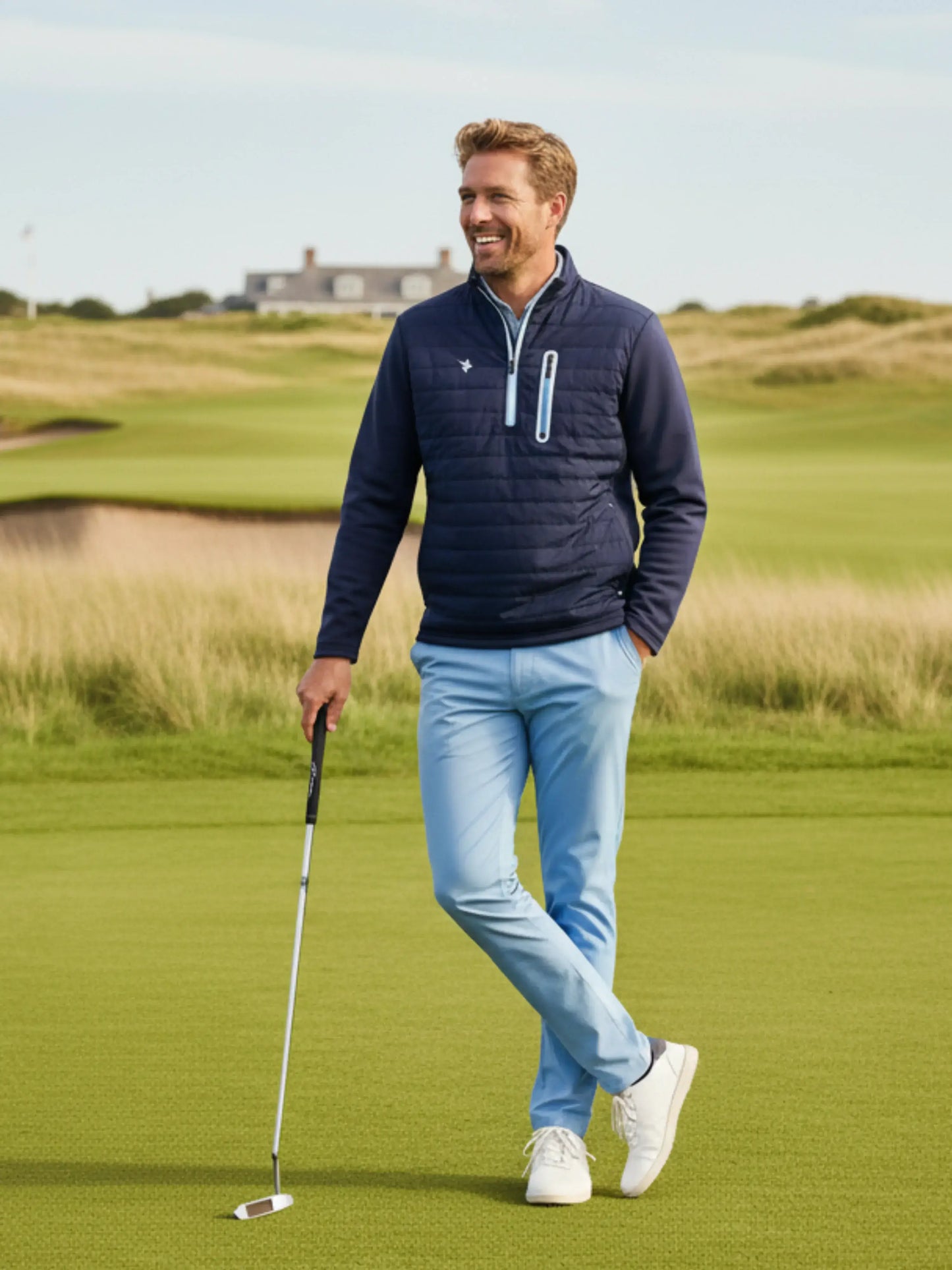 Hampton Pullover Technical Layer - White Water Life - Flyclothing LLC