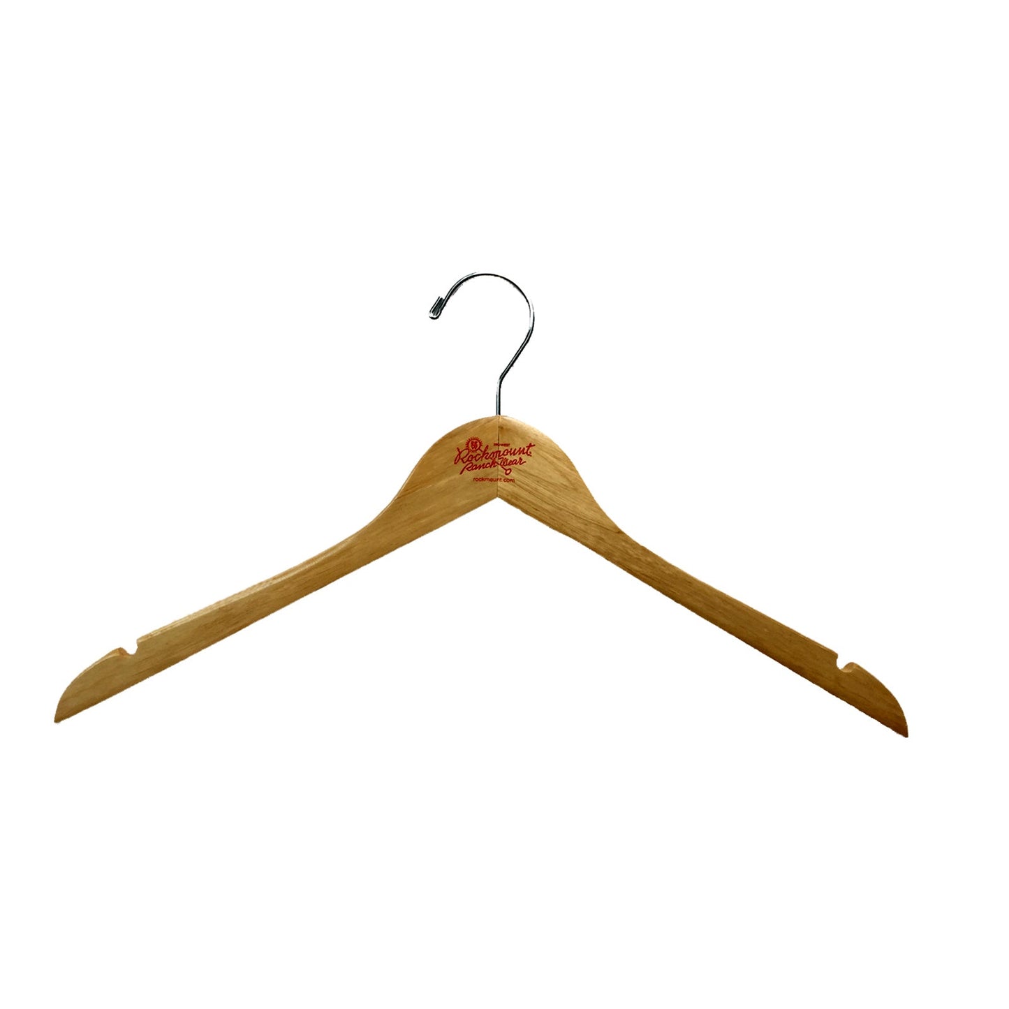 Rockmount Ranch Wear Natural Wood Hanger - Rockmount Clothing - Flyclothing LLC