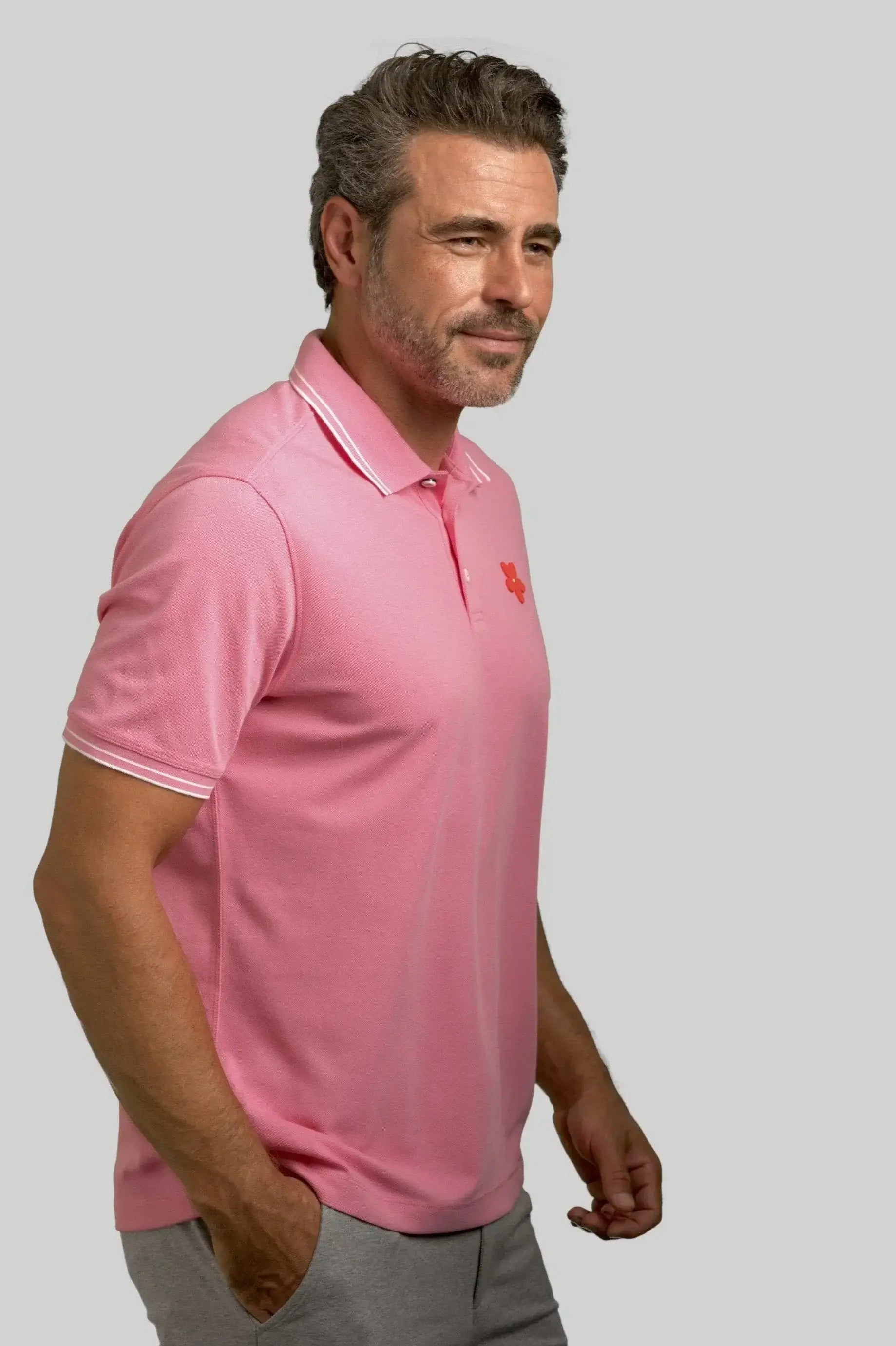 Happy Polo Shirt - Sunrise - Buki - Flyclothing LLC