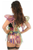 Daisy Corsets Rainbow Gold Holo Large Butterfly Wing Body Harness - Daisy Corsets