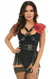 Daisy Corsets Vegan Leather Body Harness w/Fringe - Daisy Corsets