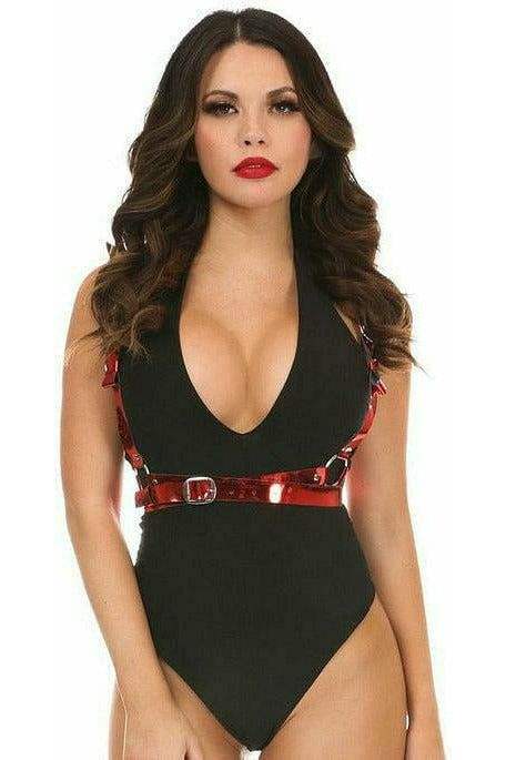 Daisy Corsets Red Metallic Angel Wings - Daisy Corsets - Flyclothing LLC