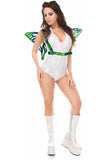 Daisy Corsets Blue/Teal Holo Large Butterfly Wing Body Harness - Daisy Corsets
