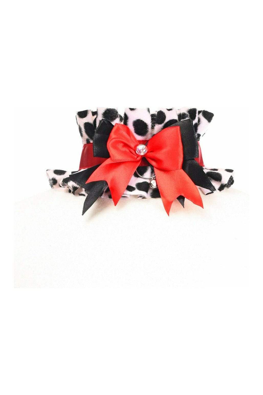 Daisy Corsets Kitten Collection Dalmation Choker - Daisy Corsets - Flyclothing LLC
