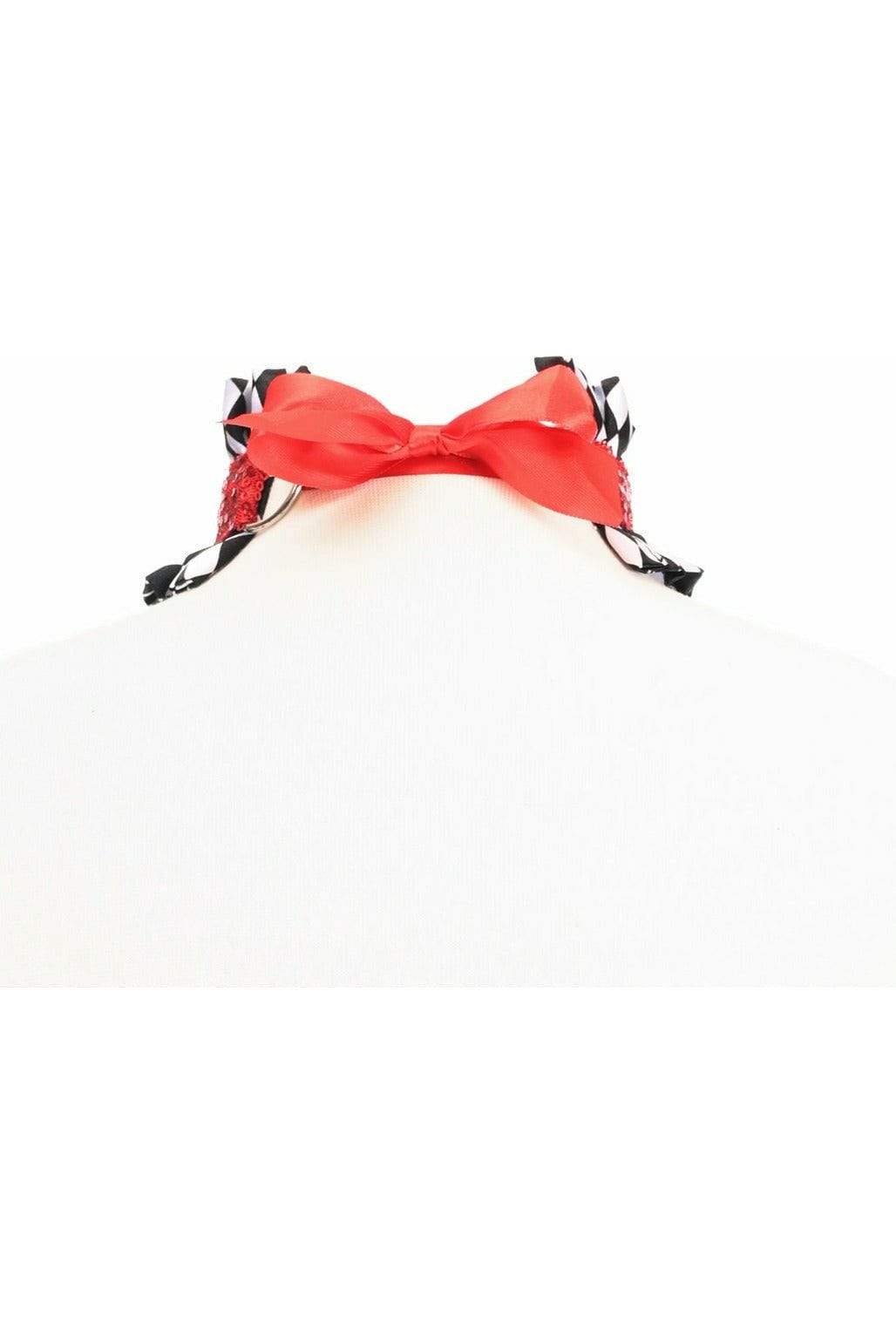 Daisy Corsets Kitten Collection Diamond Print Choker - Daisy Corsets - Flyclothing LLC