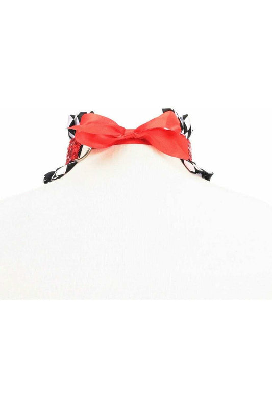 Daisy Corsets Kitten Collection Diamond Print Choker - Daisy Corsets - Flyclothing LLC