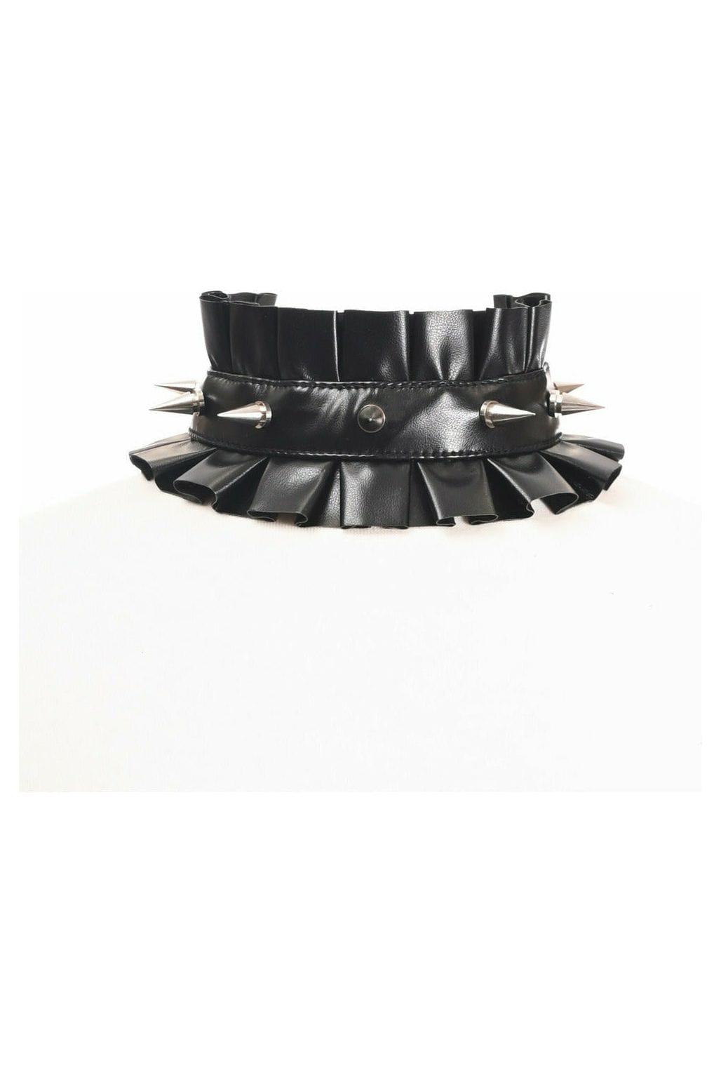 Daisy Corsets Kitten Collection Black Spike Choker - Daisy Corsets
