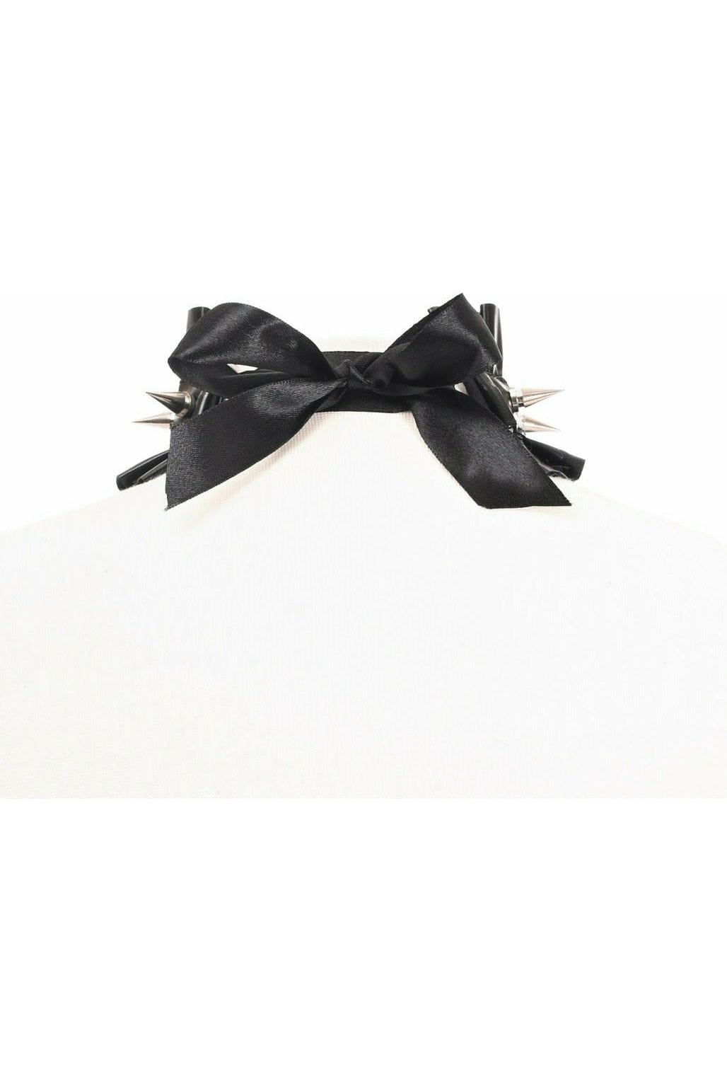 Daisy Corsets Kitten Collection Black Spike Choker - Daisy Corsets