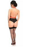 Daisy Corsets BOXED Red Stretchy Body Harness w/Gold Hardware - Daisy Corsets