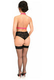 Daisy Corsets BOXED Hot Pink Stretchy Body Harness w/Gold Hardware - Daisy Corsets
