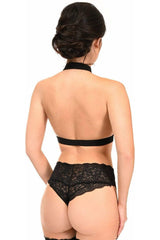 Daisy Corsets BOXED Black Stretchy Body Harness w/Silver Hardware - Daisy Corsets - Flyclothing LLC