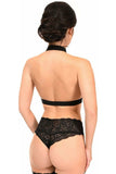 Daisy Corsets BOXED Black Stretchy Body Harness w/Gold Hardware - Daisy Corsets - Flyclothing LLC