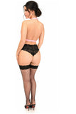 Daisy Corsets BOXED Lt Pink Stretchy Body Harness w/Silver Hardware - Daisy Corsets