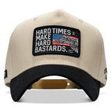 Hard Times Make Hard Bastards Patch Workhorse Snapback - DIRTY COWBOY USA - Flyclothing LLC