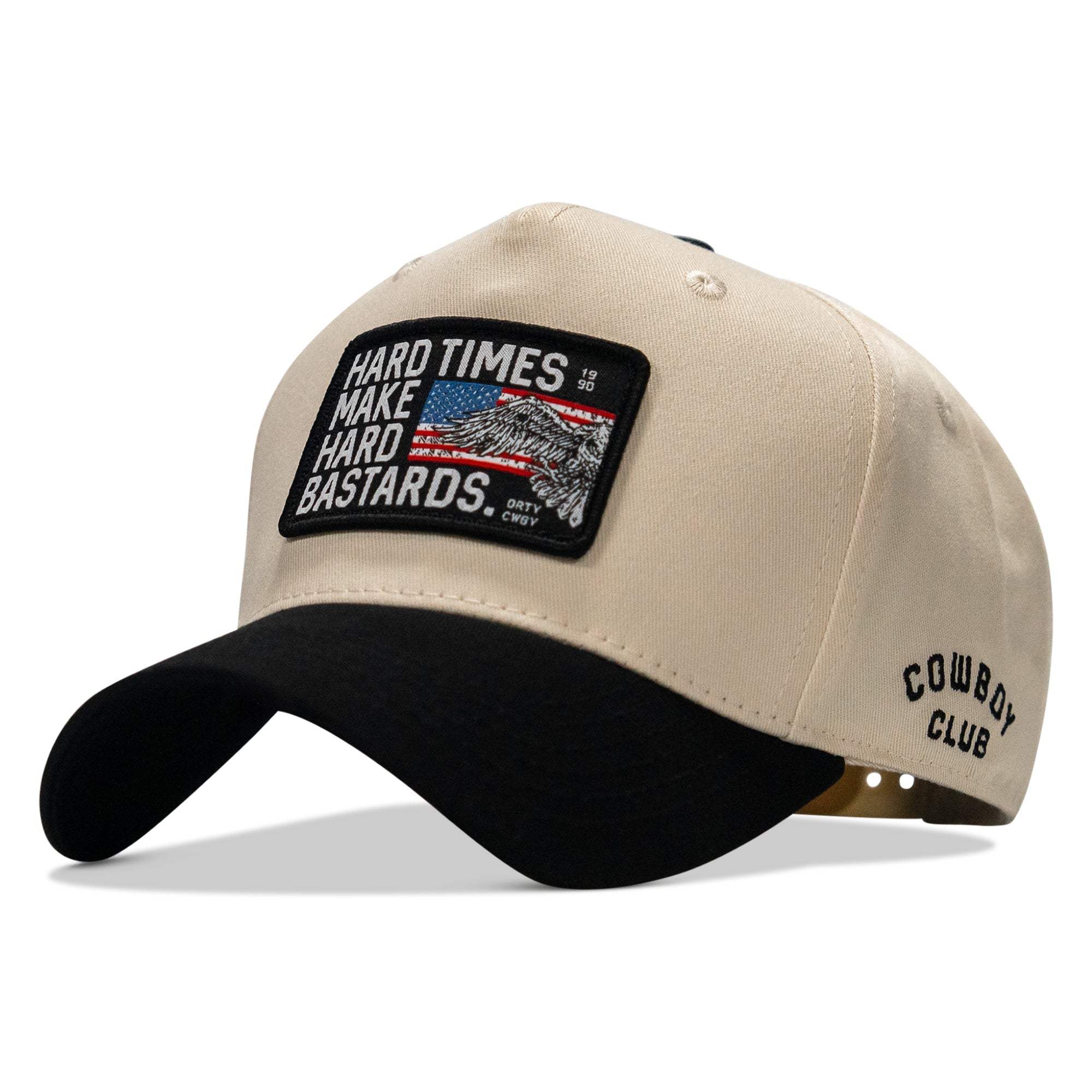 Hard Times Make Hard Bastards Patch Workhorse Snapback - DIRTY COWBOY USA - Flyclothing LLC