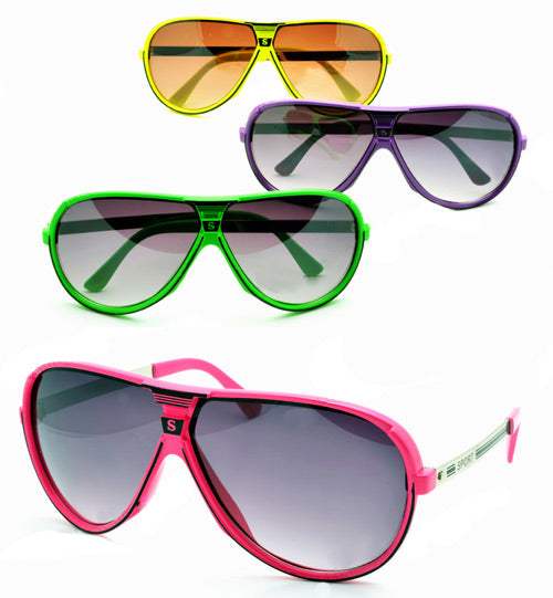 Turbo Neon Sunglasses - HB Sunglasses - Flyclothing LLC