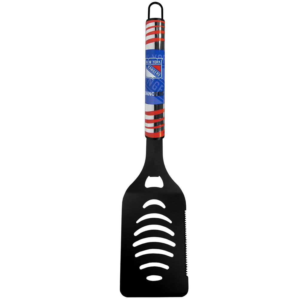 New York Rangers® Black Spatula w/Team Colors