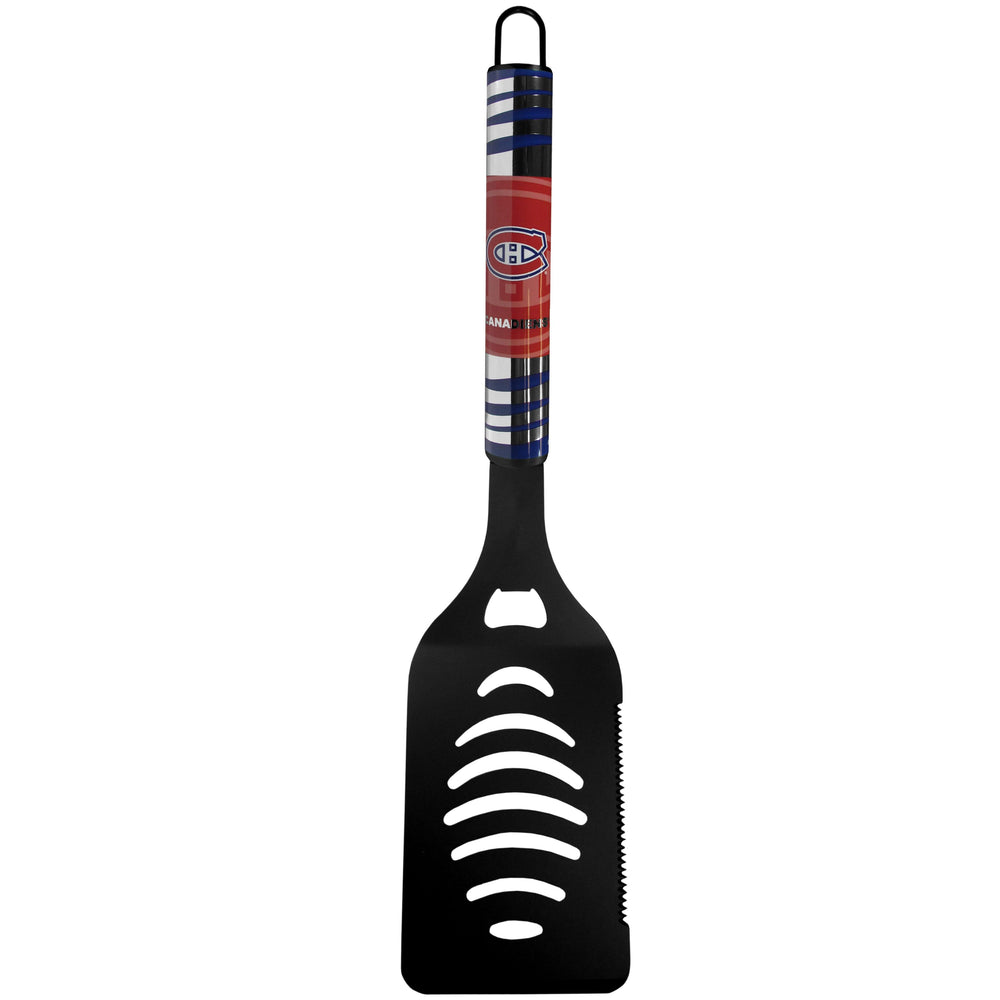 Montreal Canadiens® Black Spatula w/Team Colors - Siskiyou Buckle