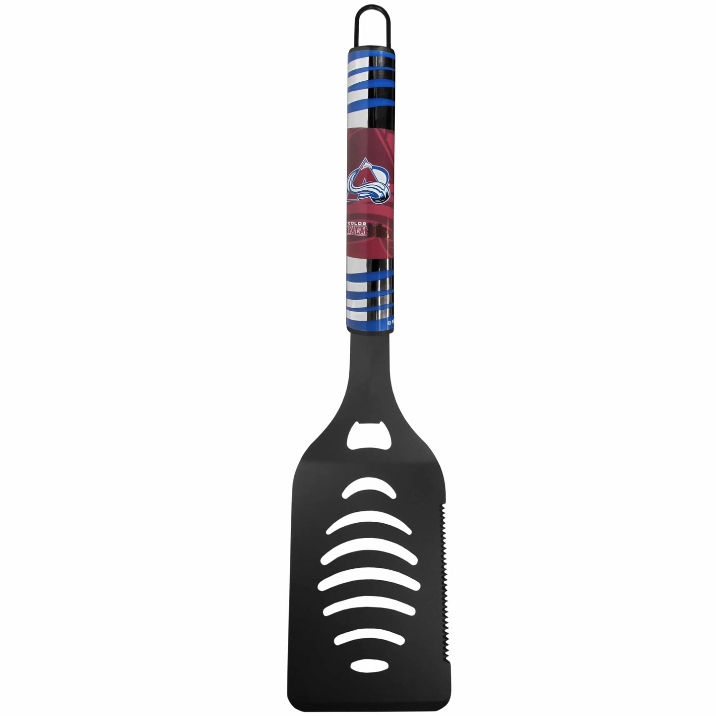 Colorado Avalanche® Black Spatula w/Team Colors - Siskiyou Buckle - Flyclothing LLC