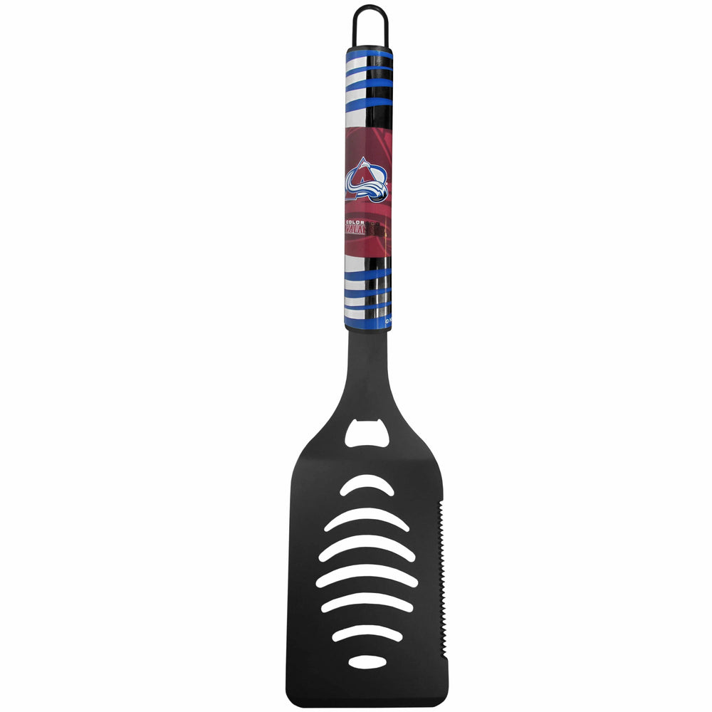 Colorado Avalanche® Black Spatula w/Team Colors - Siskiyou Buckle