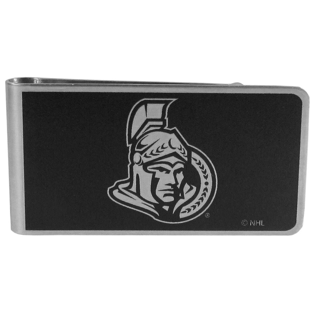 Ottawa Senators Black and Steel Money Clip - Ottawa Senators - Flyclothing LLC