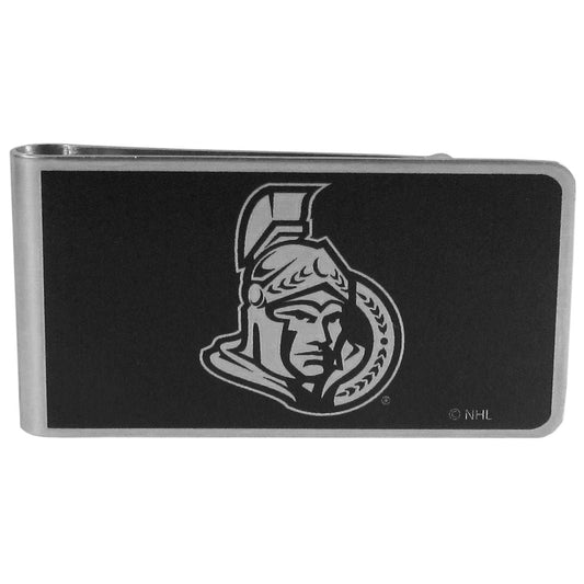 Ottawa Senators Black and Steel Money Clip - Ottawa Senators - Flyclothing LLC