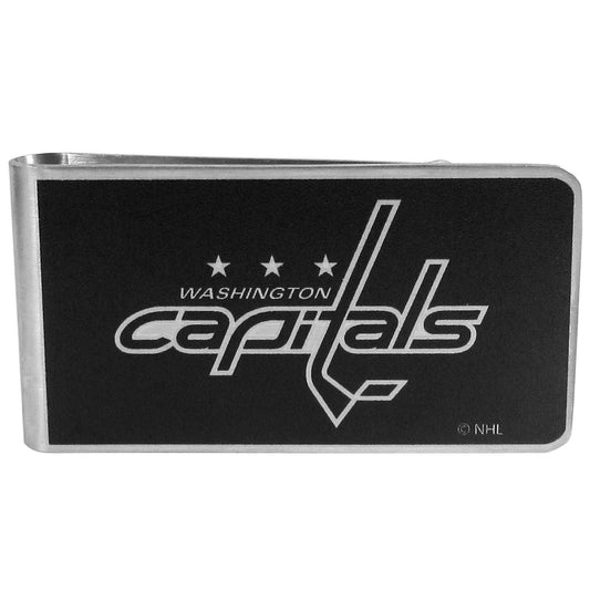 Washington Capitals Black and Steel Money Clip - Washington Capitals - Flyclothing LLC