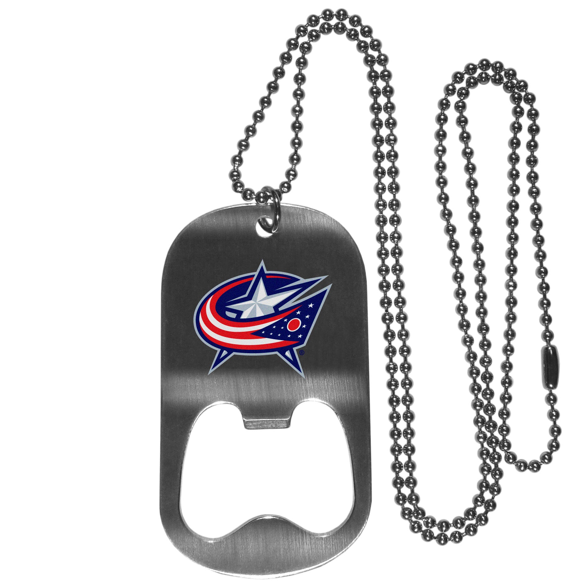 Columbus Blue Jackets® Bottle Opener Tag Necklace