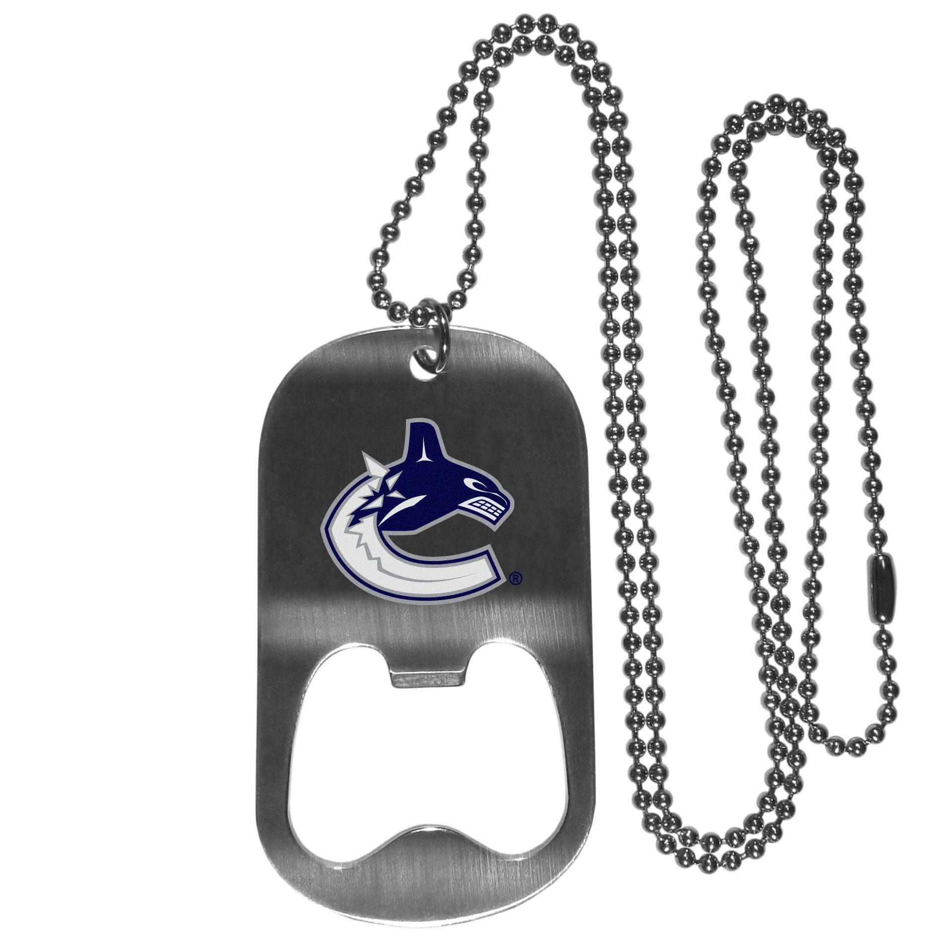 Vancouver Canucks® Bottle Opener Tag Necklace