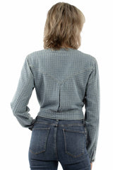 Scully Leather Light Blue Laser Cut Jacket - HC1008-LBL - Scully Leather - Flyclothing LLC