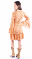 Scully Leather Honey Creek Lace Dress W/Flare Sleeves