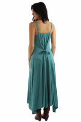 Scully Teal Long Rayon Dress