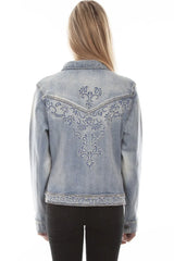 Scully Leather Womens Denim Jacket - Scully Leather - Flyclothing LLC