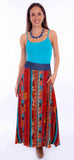 Scully Leather Honey Creek Wrap Skirt W/Denim Waist Band Tie - Scully Leather - Flyclothing LLC