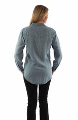 Scully Leather Honey Creek Emb. Tencel Top - Scully Leather - Flyclothing LLC