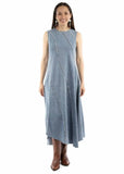 Honey Creek  Light blue Long denim dress - Scully Leather
