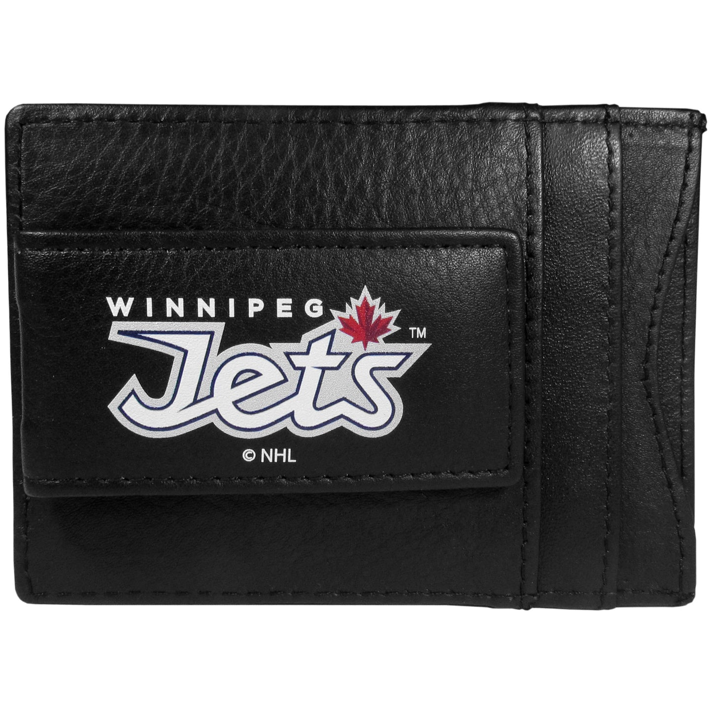 Winnipeg Jets™ Logo Leather Cash and Cardholder