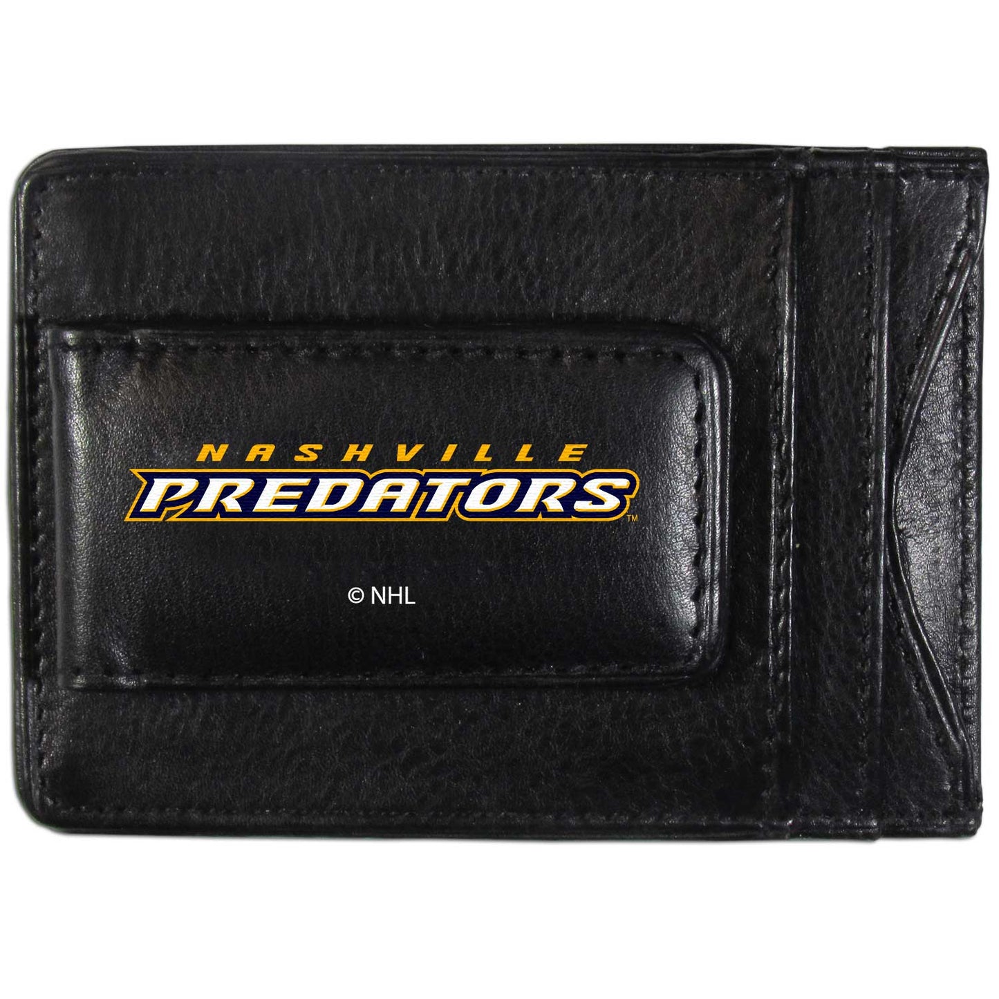 Nashville Predators® Logo Leather Cash and Cardholder