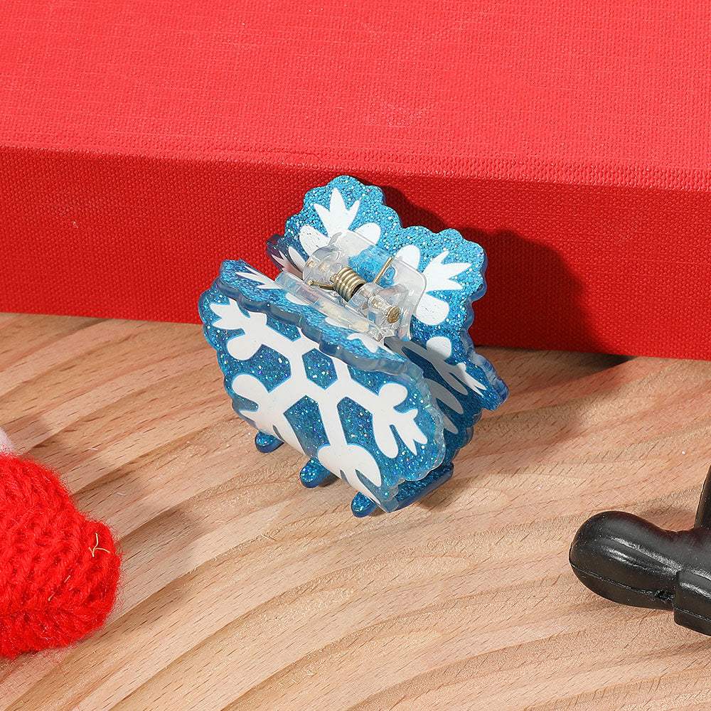 Snowflake Hair Claw Clip - Madeline Love - Flyclothing LLC