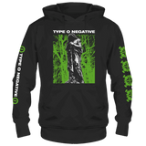 TYPE O NEGATIVE ETERNAL SILENCE STATUE OF DEATH VICTORIOUS FRT/BACK/SLV HOODIE - GMerch - Flyclothing LLC