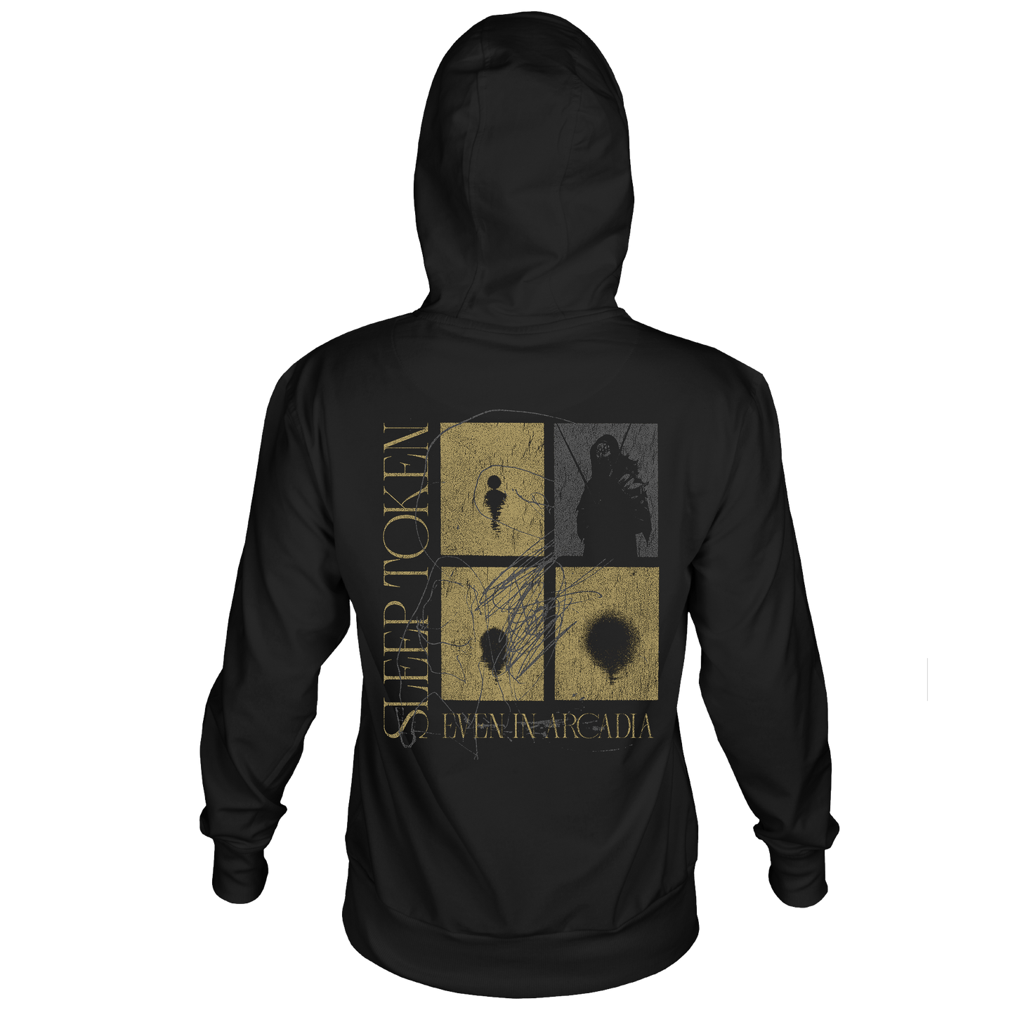 SLEEP TOKEN EVEN IN ARCADIA BLACK FRT/BACK HOODIE