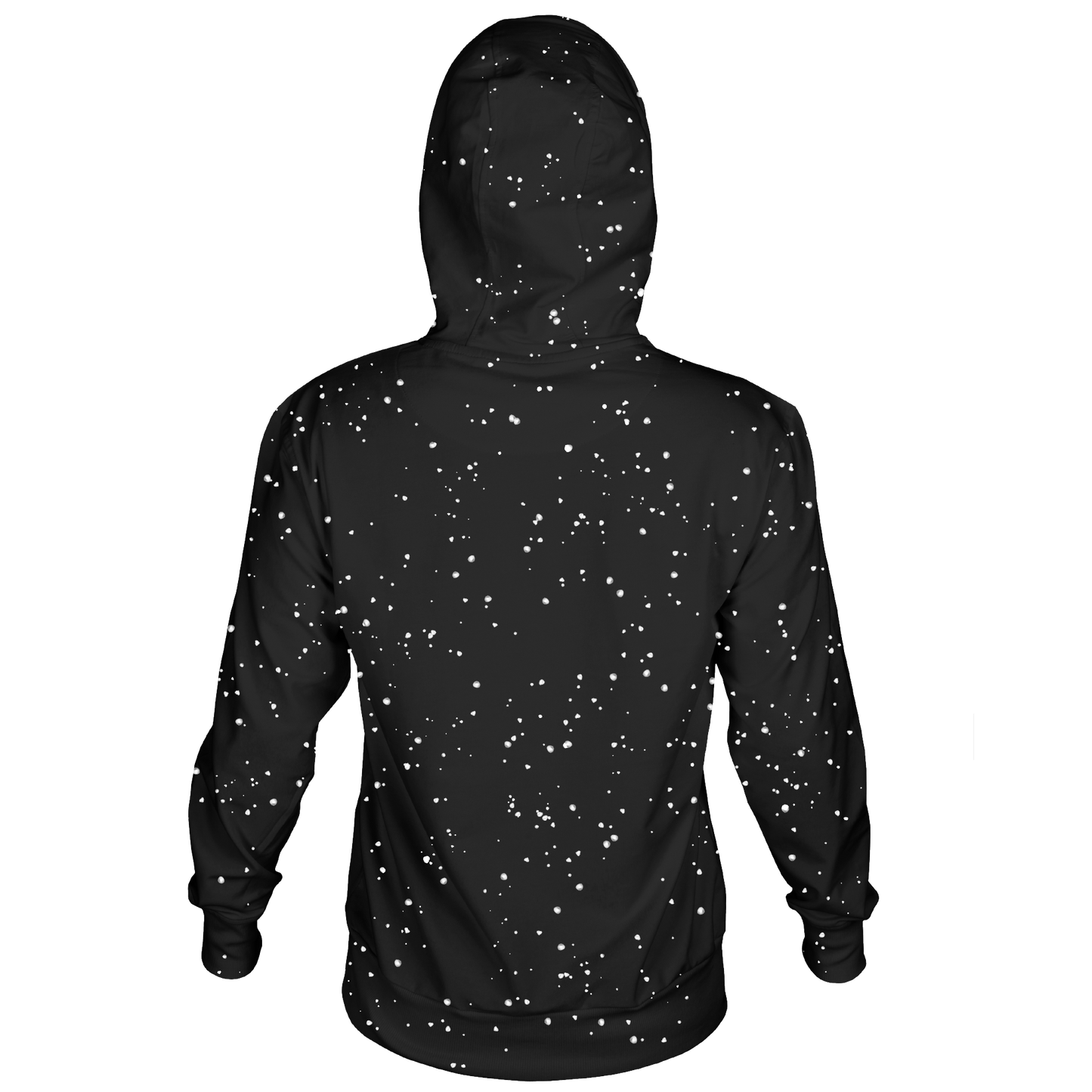 MY CHEMICAL ROMANCE REVENGE COVER SPLATTER BLACK FLEECE HOODIE